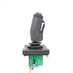 Handgreep-joystick met Hall-effect en tuimelschakelaar